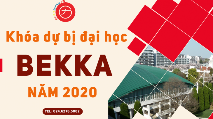 Chương trình dự bị đại học Bekka năm 2020