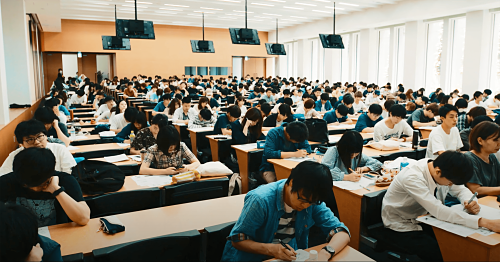 Một lớp học tại ĐH Toyo. (Ảnh: https://www.toyo.ac.jp/)